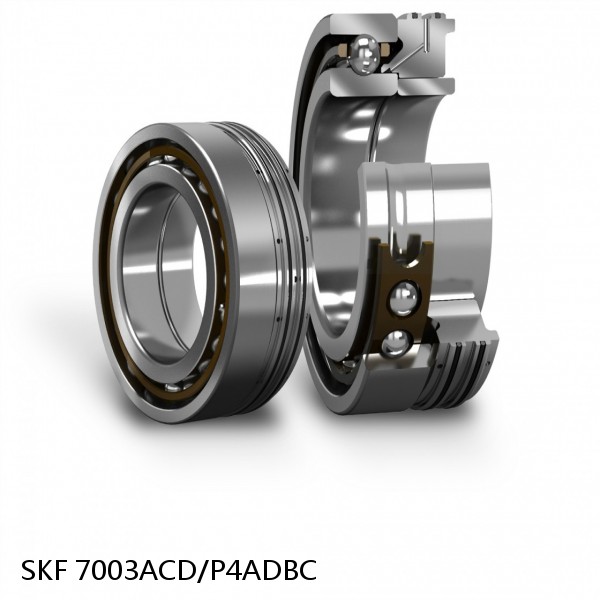 7003ACD/P4ADBC SKF Super Precision,Super Precision Bearings,Super Precision Angular Contact,7000 Series,25 Degree Contact Angle