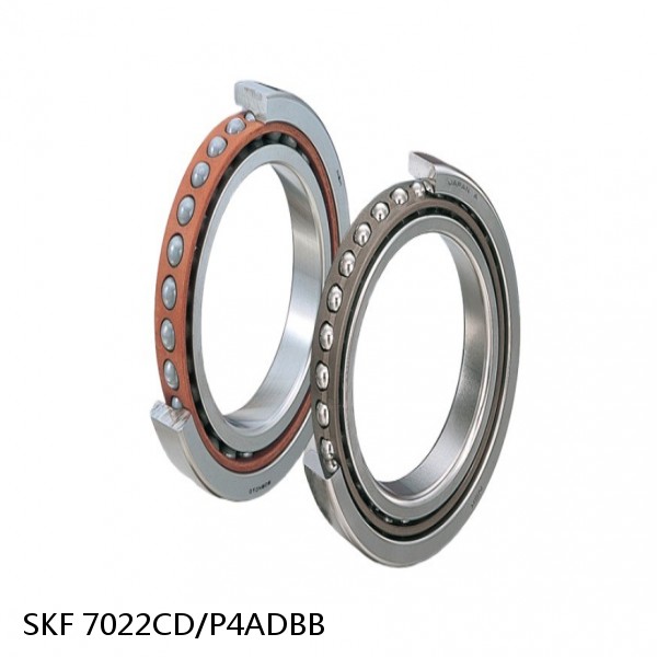 7022CD/P4ADBB SKF Super Precision,Super Precision Bearings,Super Precision Angular Contact,7000 Series,15 Degree Contact Angle