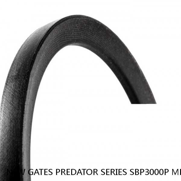 NEW GATES PREDATOR SERIES SBP3000P METRIC 17MM W X 3000MM L X 13MM THICK BELT LZ