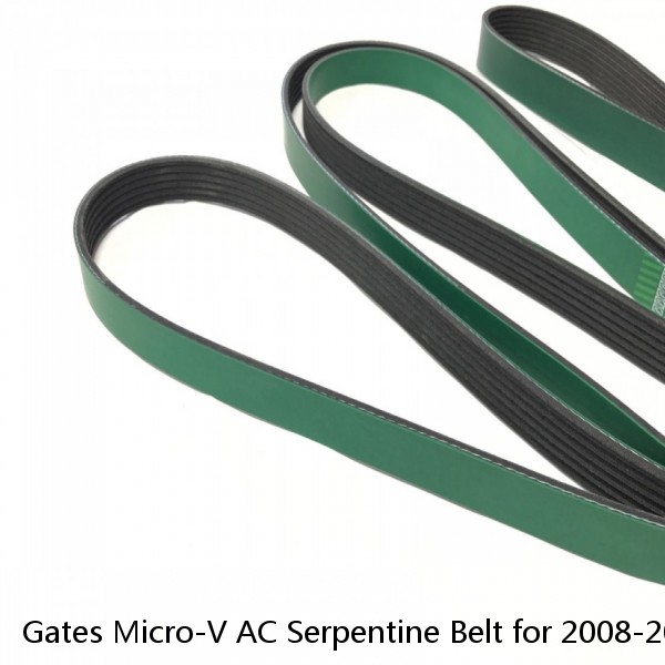 Gates Micro-V AC Serpentine Belt for 2008-2010 Ford F-350 Super Duty 6.4L V8 hd