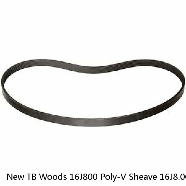 New TB Woods 16J800 Poly-V Sheave 16J8.00-SK