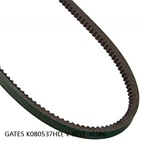 GATES K080537HD, V BELT, J0386