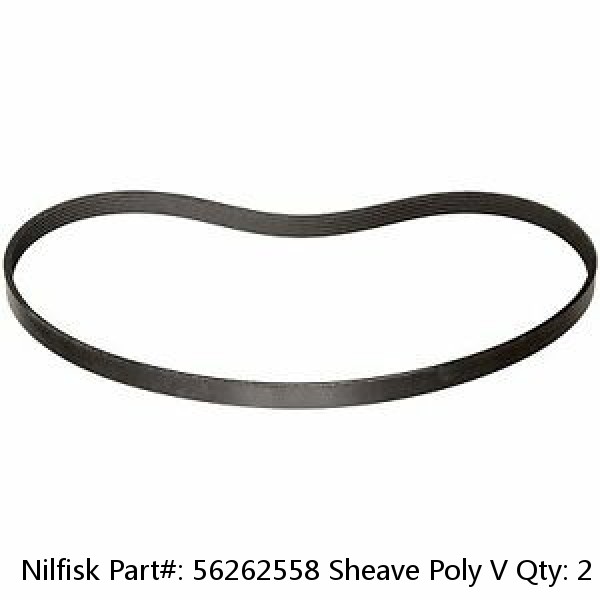 Nilfisk Part#: 56262558 Sheave Poly V Qty: 2 (Brand New) *Free Shipping* 